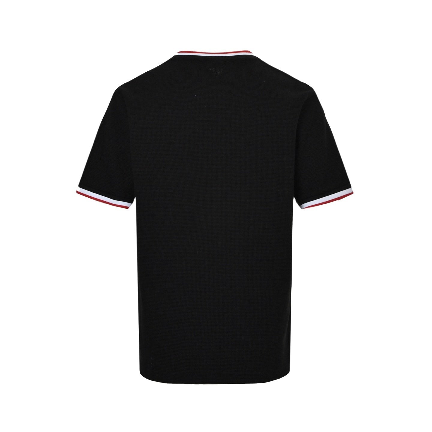 Moncler Tricolor Jersey T-Shirt Black