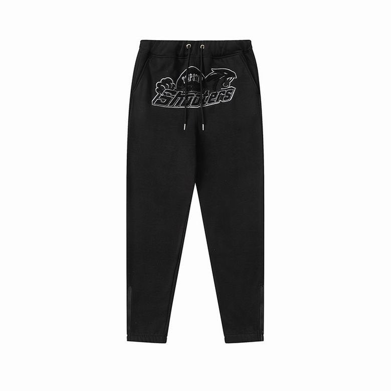 Trapstar Shooters Tracksuit Black On Black