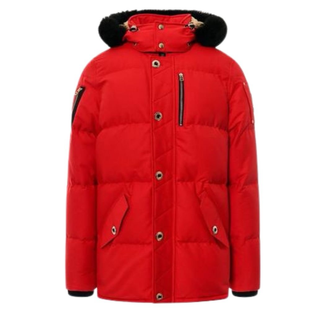 Moose Knuckles Down Jacket Red/Black