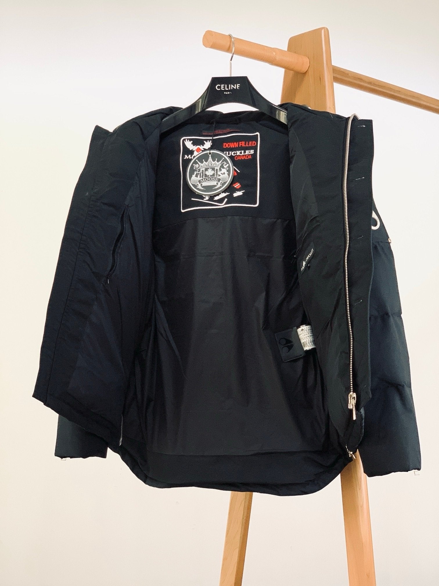 Moose Knuckles Down Jacket Black