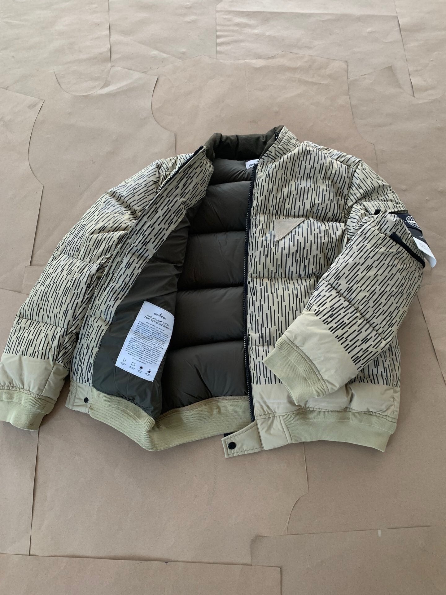 Stone Island Rain Camo Down Jacket