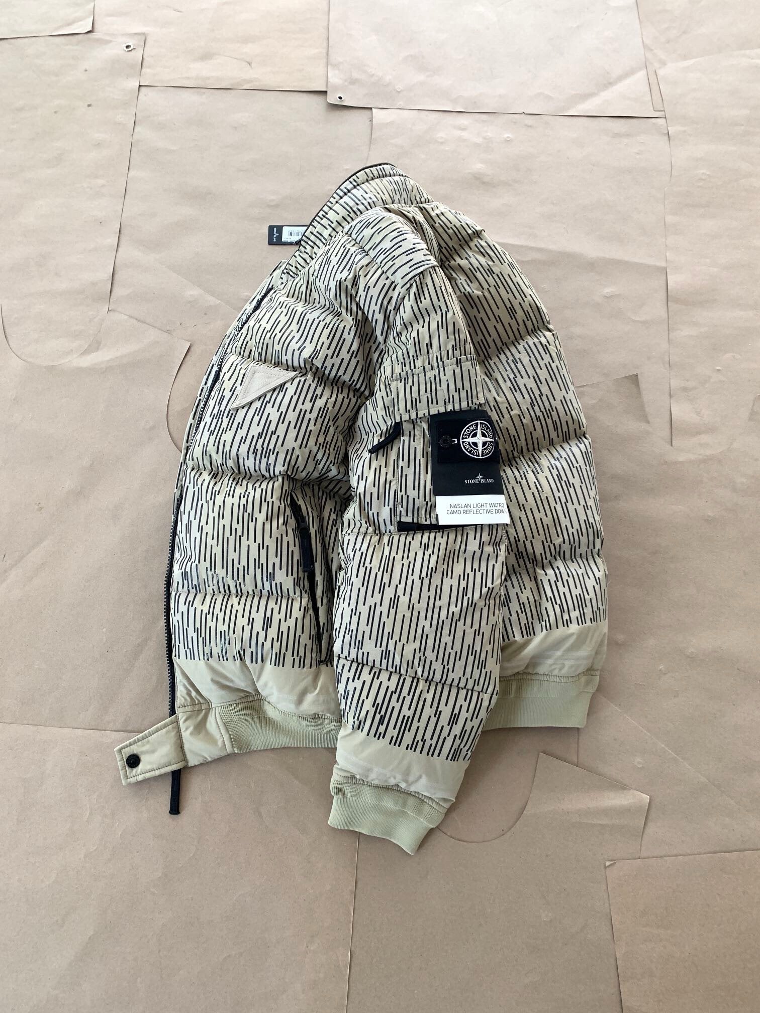 Stone Island Rain Camo Down Jacket