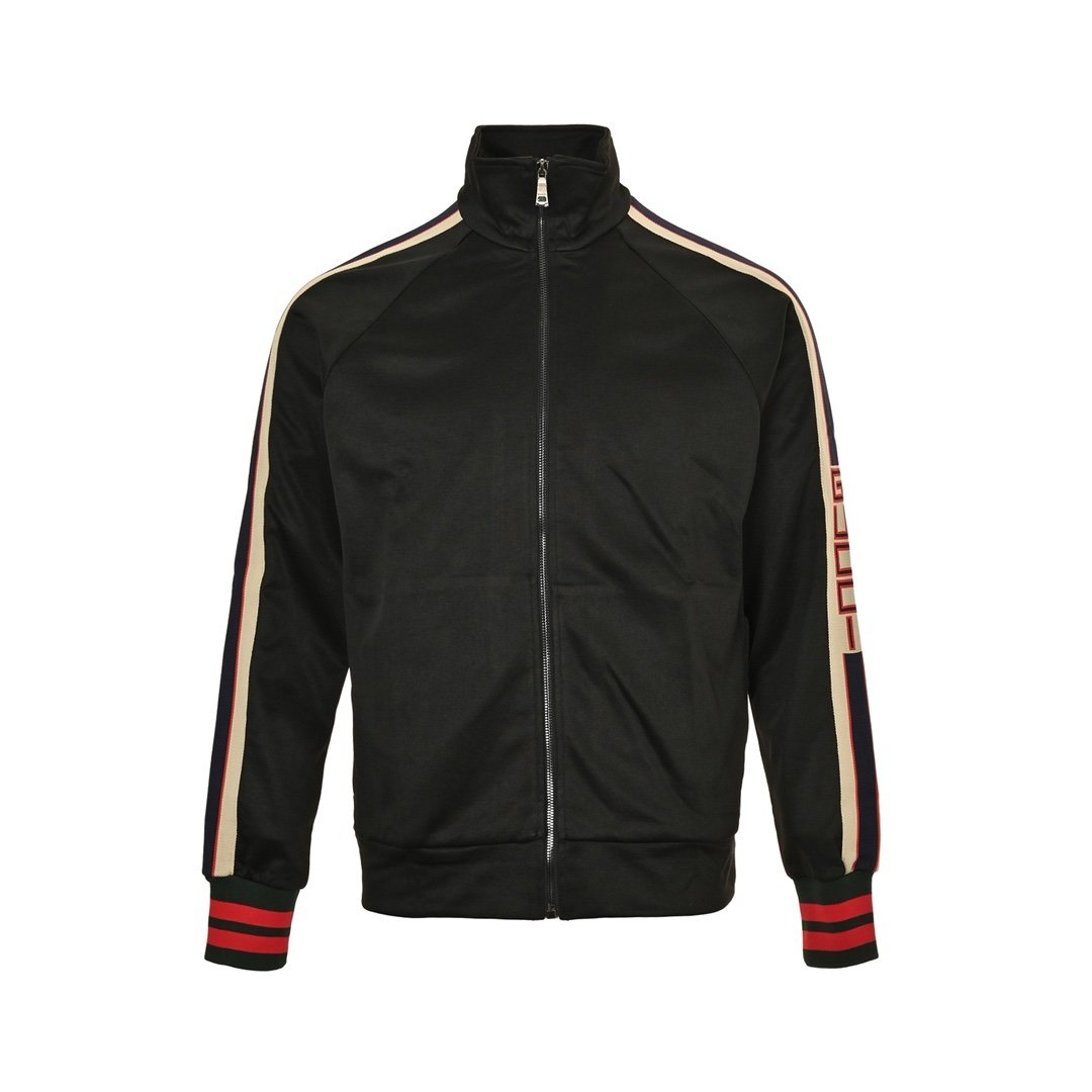 Gucci Technical Jersey Tracksuit Black