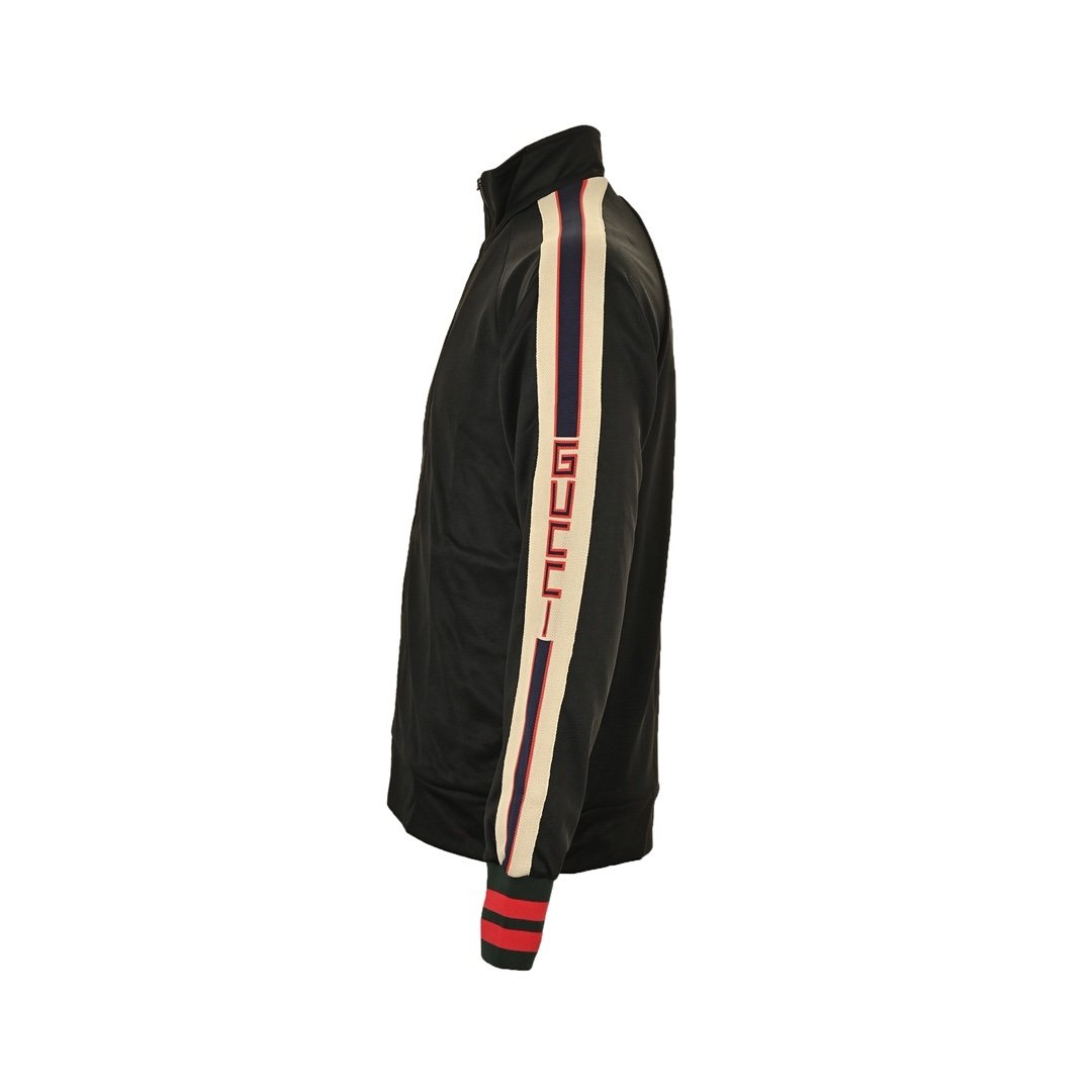 Gucci Technical Jersey Tracksuit Black