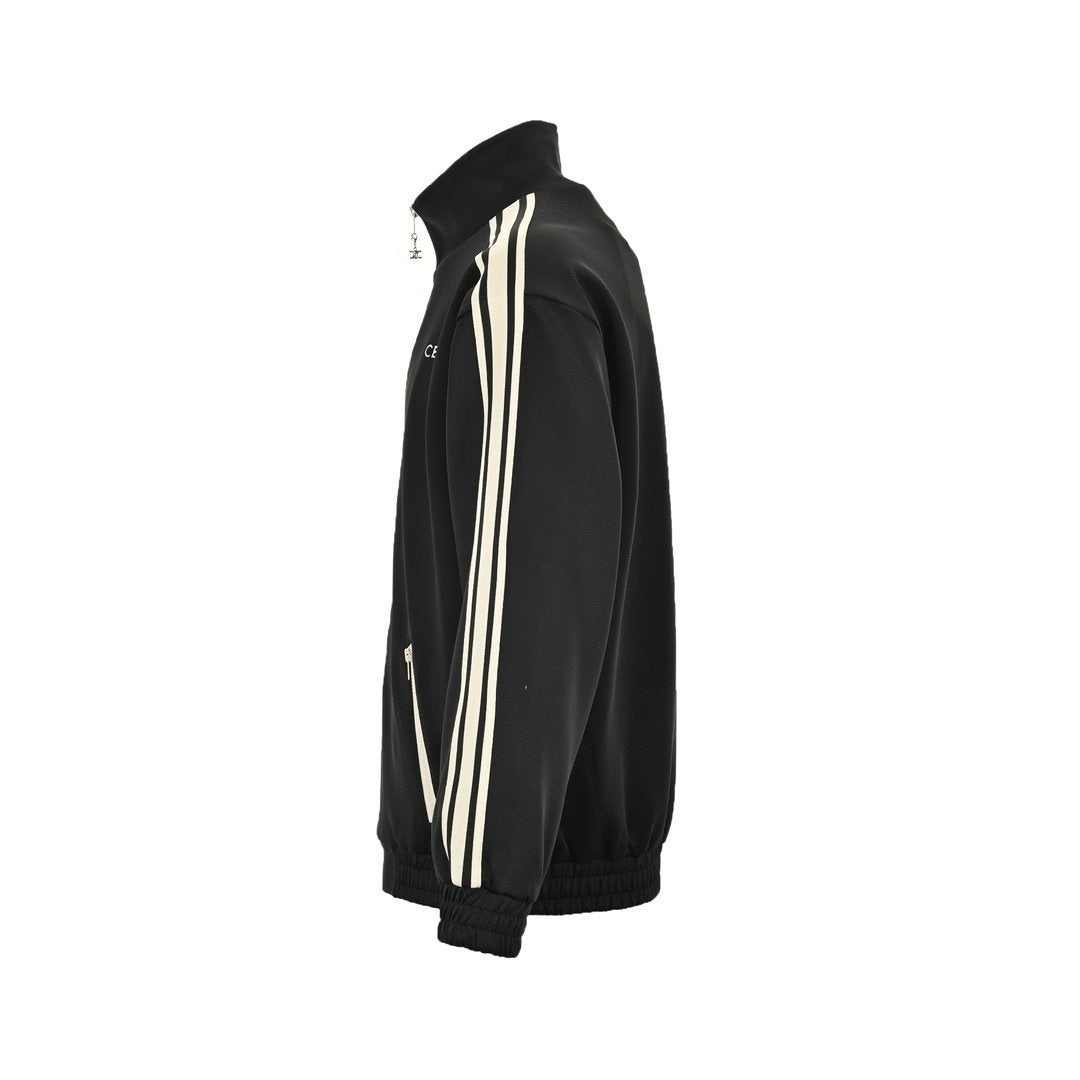 Celine Double Face Jersey Tracksuit Black