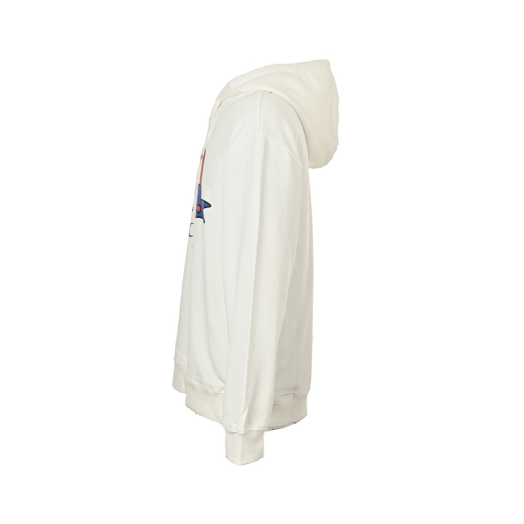 Gucci Interlocking G 1921 Hoodie White