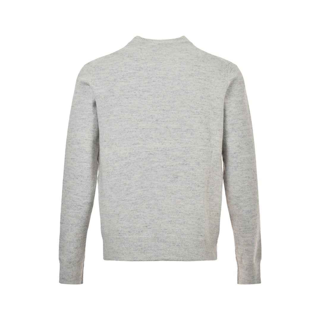 Dior Lily Of The Valley Knit Grey Sweater