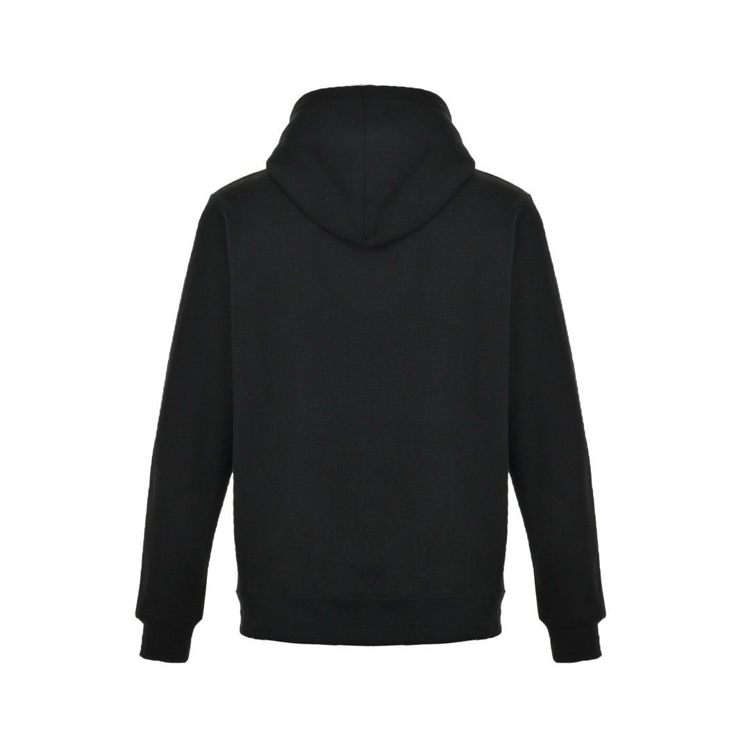 Dior CD Icon Logo Hoodie In Black