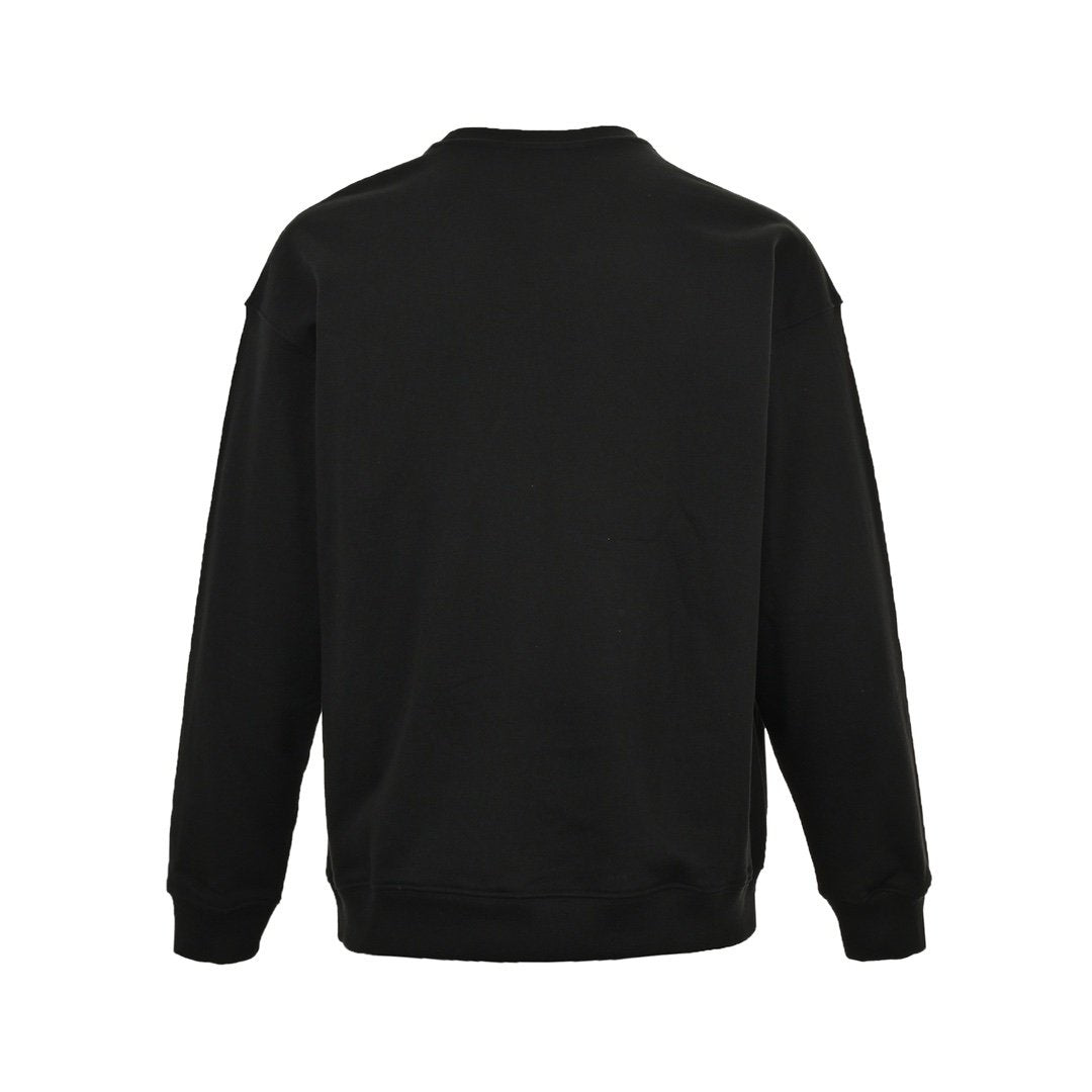 Prada Middle Logo Sweater Black