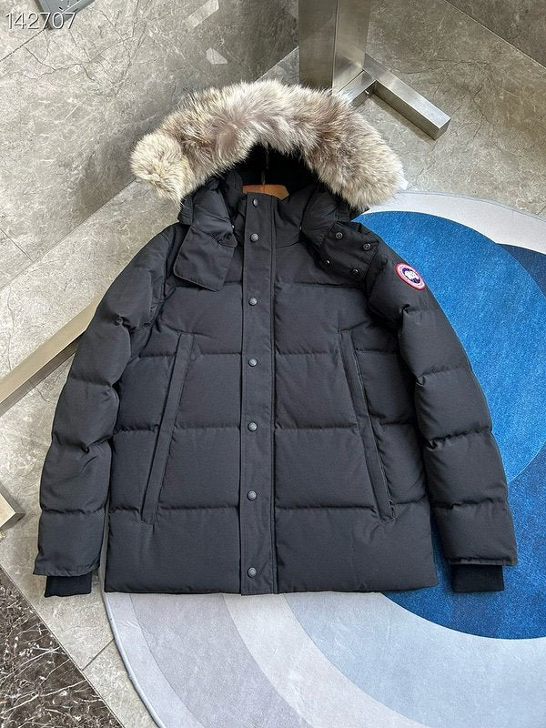 Canada Goose Wyndham Parka Black Fur