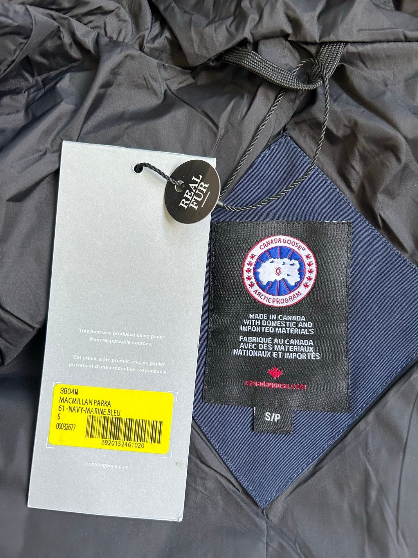 Canada Goose MacMillan Navy Jacket