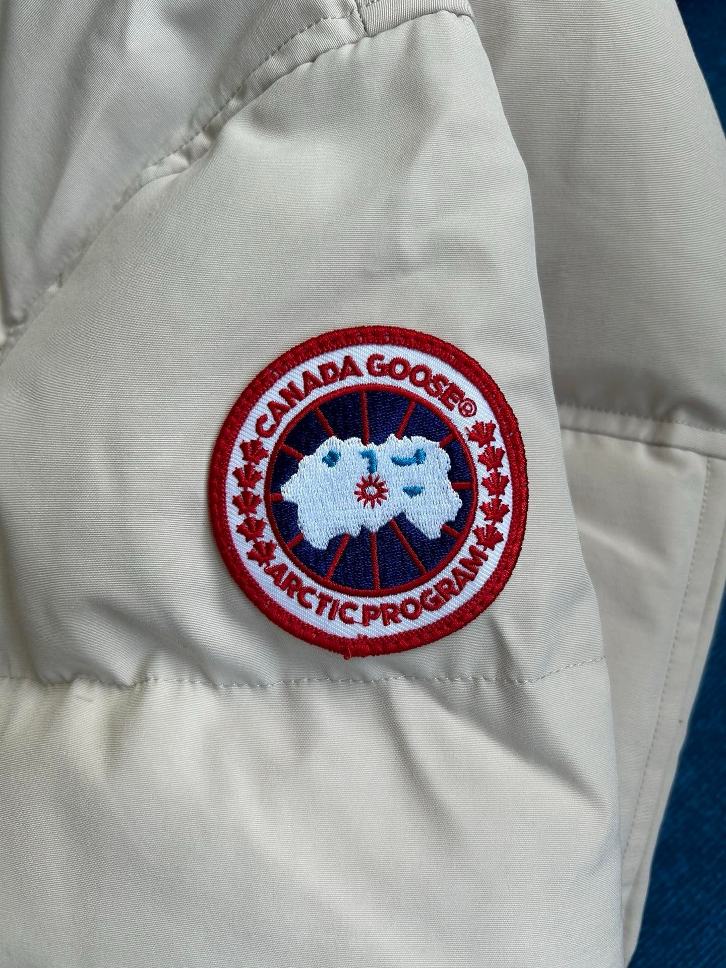 Canada Goose MacMillan White Jacket