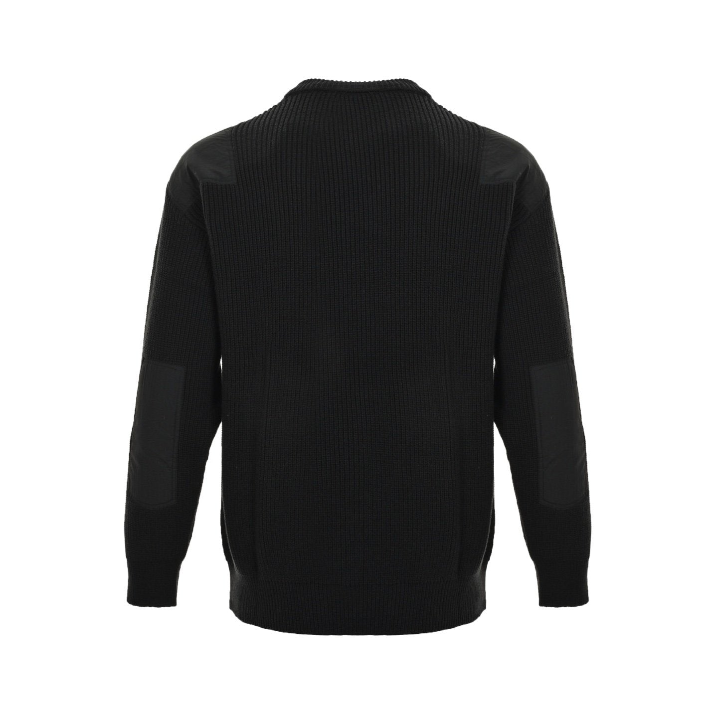 Prada Girocolla Patch-Detailed Knitted Sweater