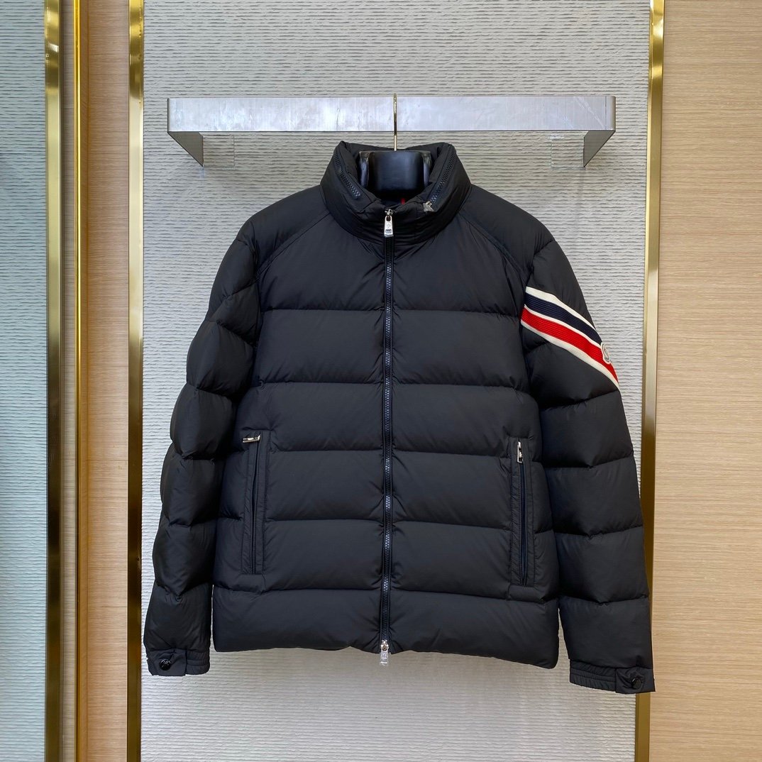 Moncler Black Solayan Down Jacket