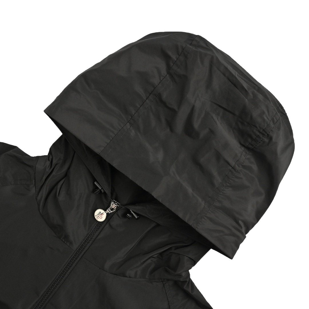 Moncler Black Clout Hooded Windbreaker