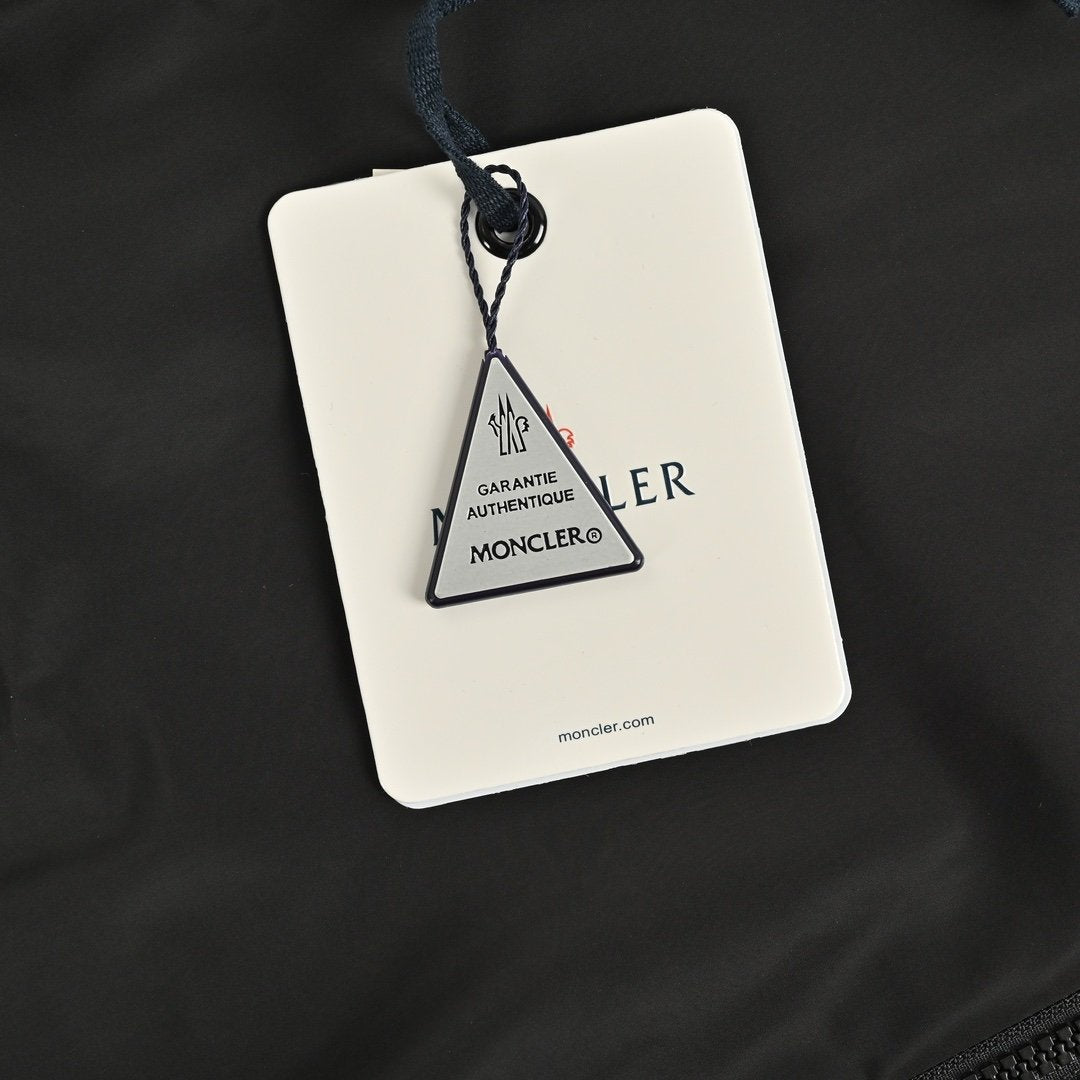 Moncler Black Clout Hooded Windbreaker