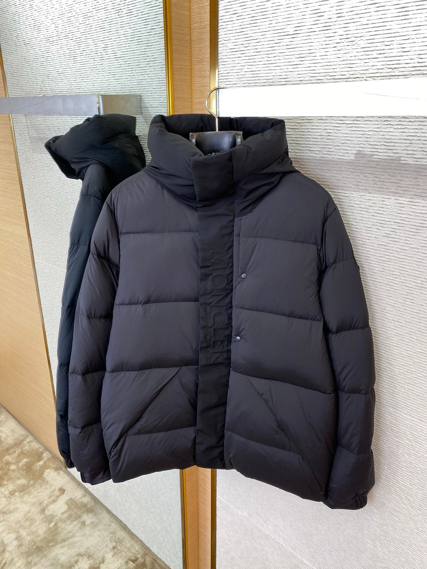 Moncler Madeira Down Jacket Black