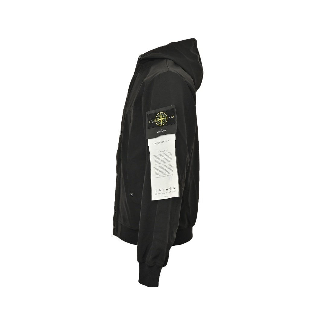 Stone Island 40227 Soft Shell Jacket Black