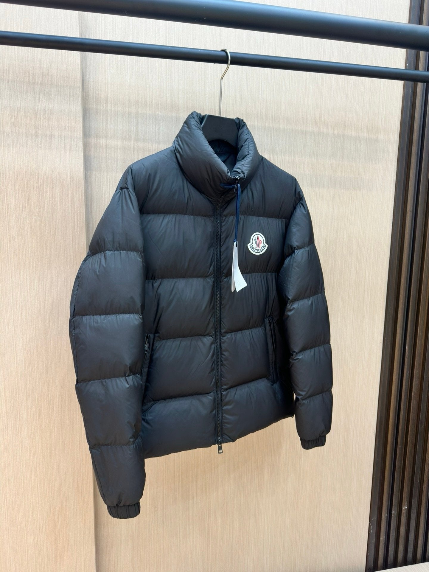 Moncler Black Citala Short Down Jacket Black