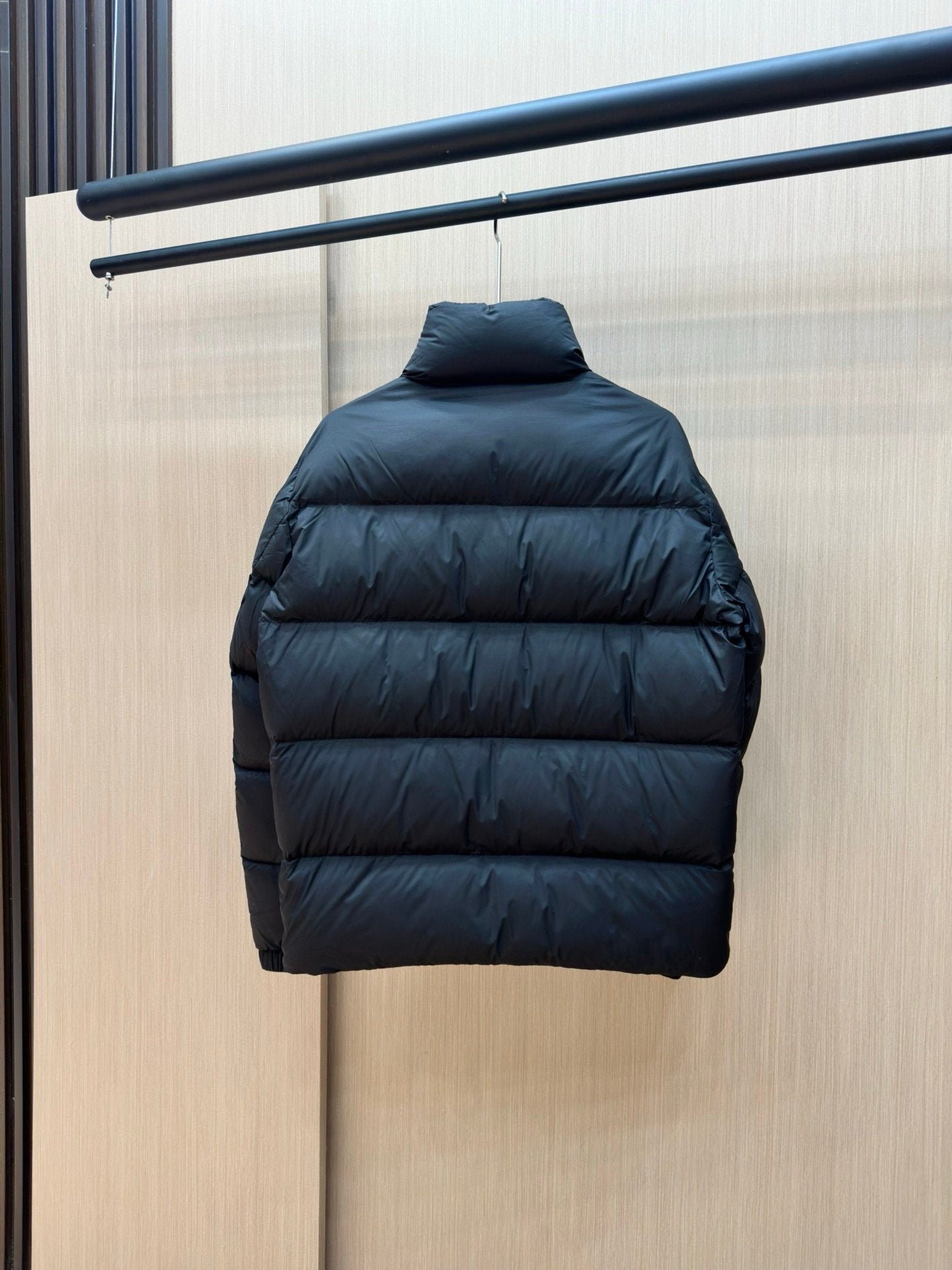 Moncler Black Citala Short Down Jacket Black