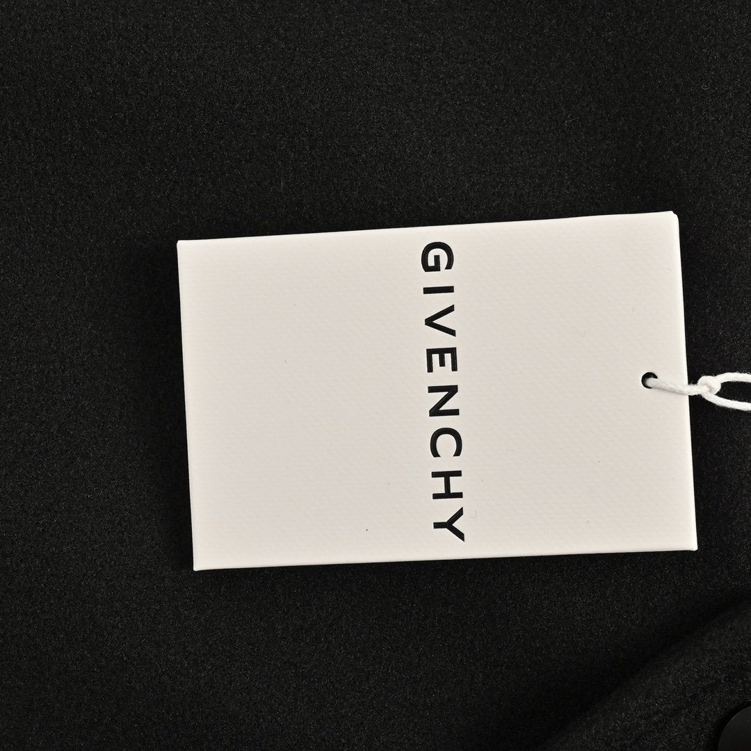 Givenchy Varsity Jack In Black White Leather