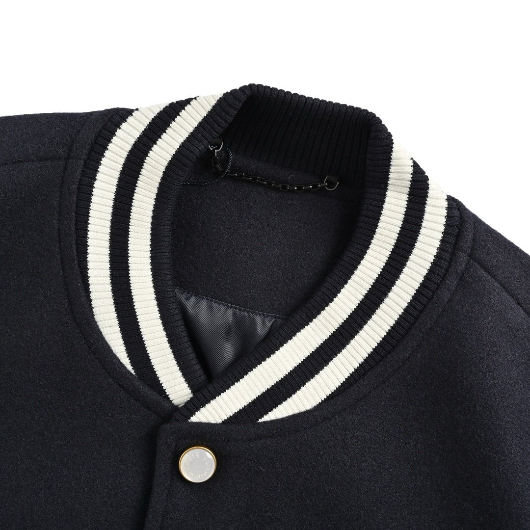 Louis Vuitton Calfskin Varsity Jacket