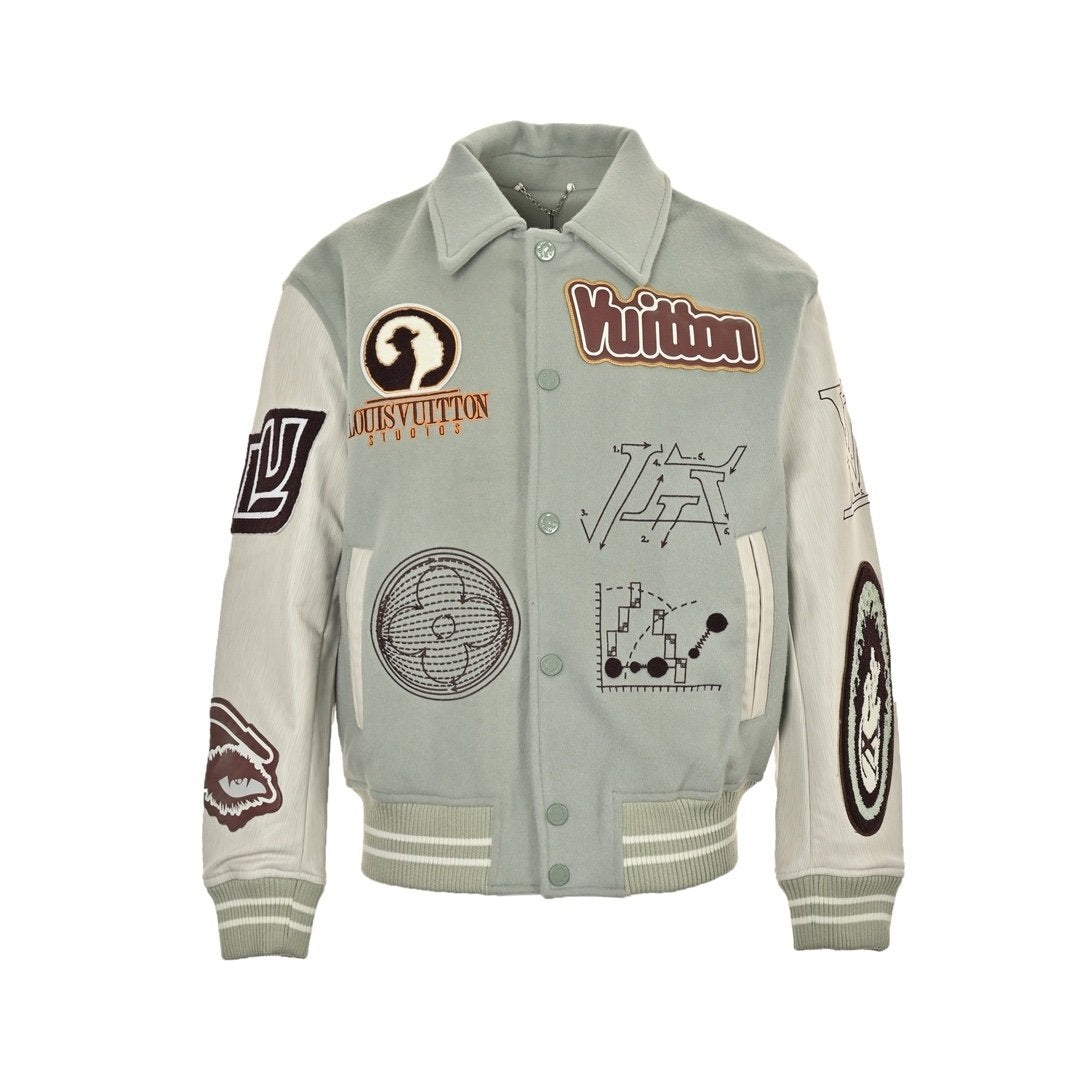 Louis Vuitton Varsity Leather Blouson