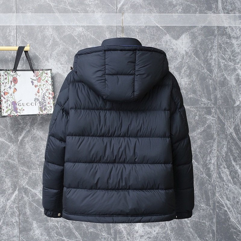 Moncler Poirier Down Jacket Black/Blue
