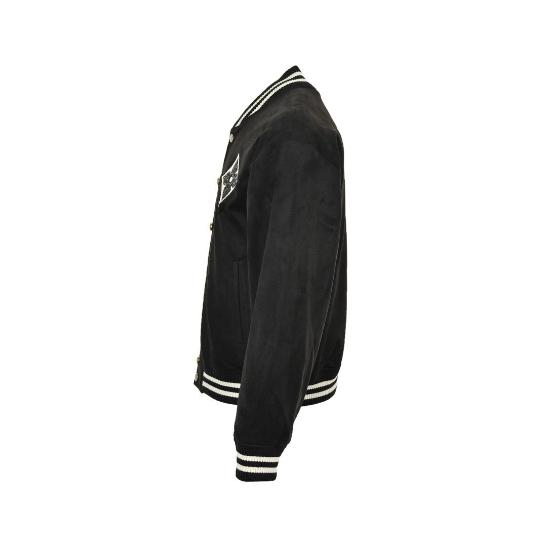 Louis Vuitton Embellished Lambskin Bomber Blouson