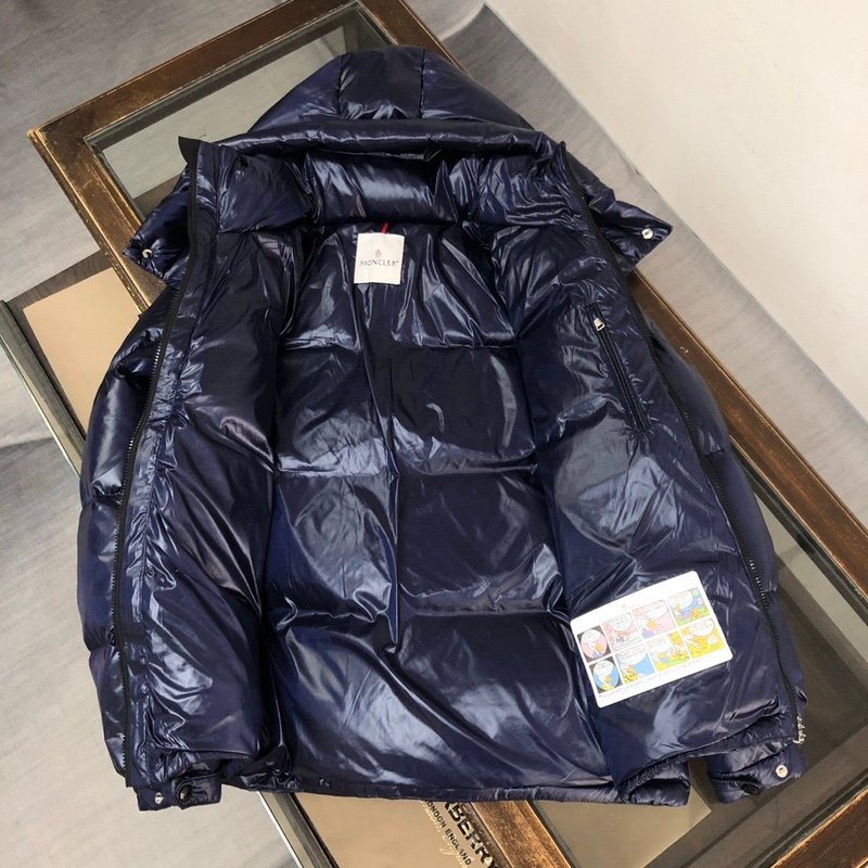 Moncler Montbeliard Down Jacket Navy Blue