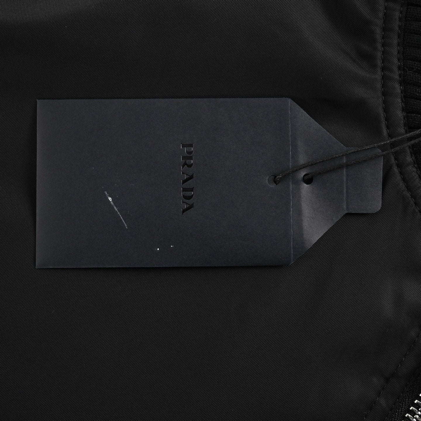 Prada Re-Nylon Bomber Jacket Black