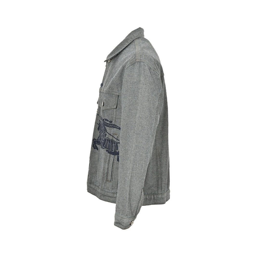 Burberry EKD Denim Jacket Denim Blue