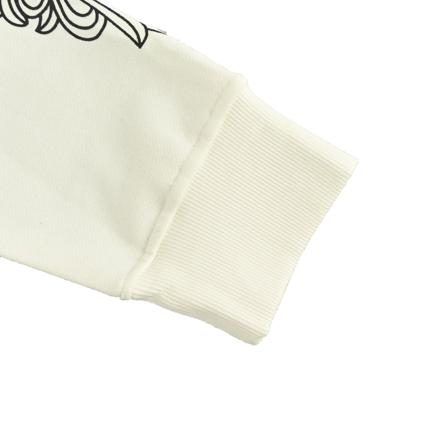 Chrome Hearts Horseshoe Logo Zip Up White