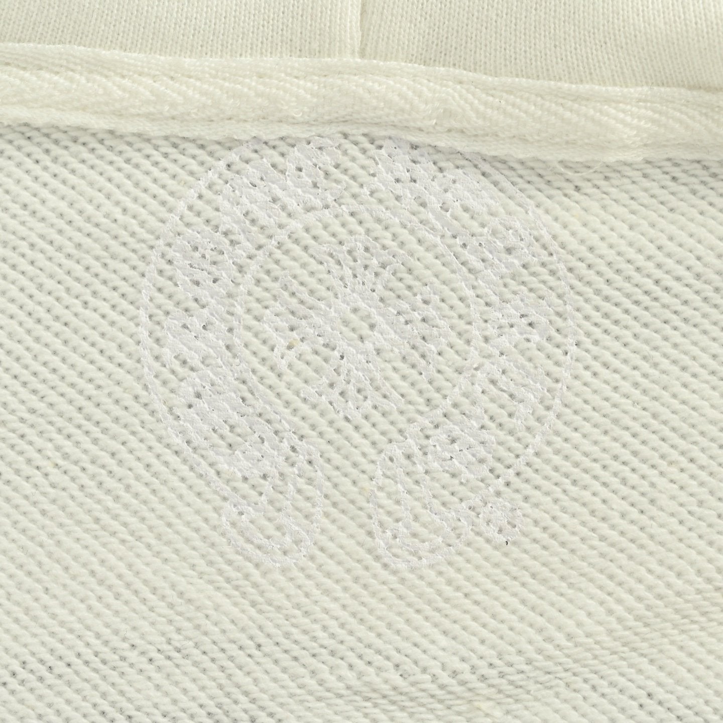 Chrome Hearts Horseshoe Logo Zip Up White