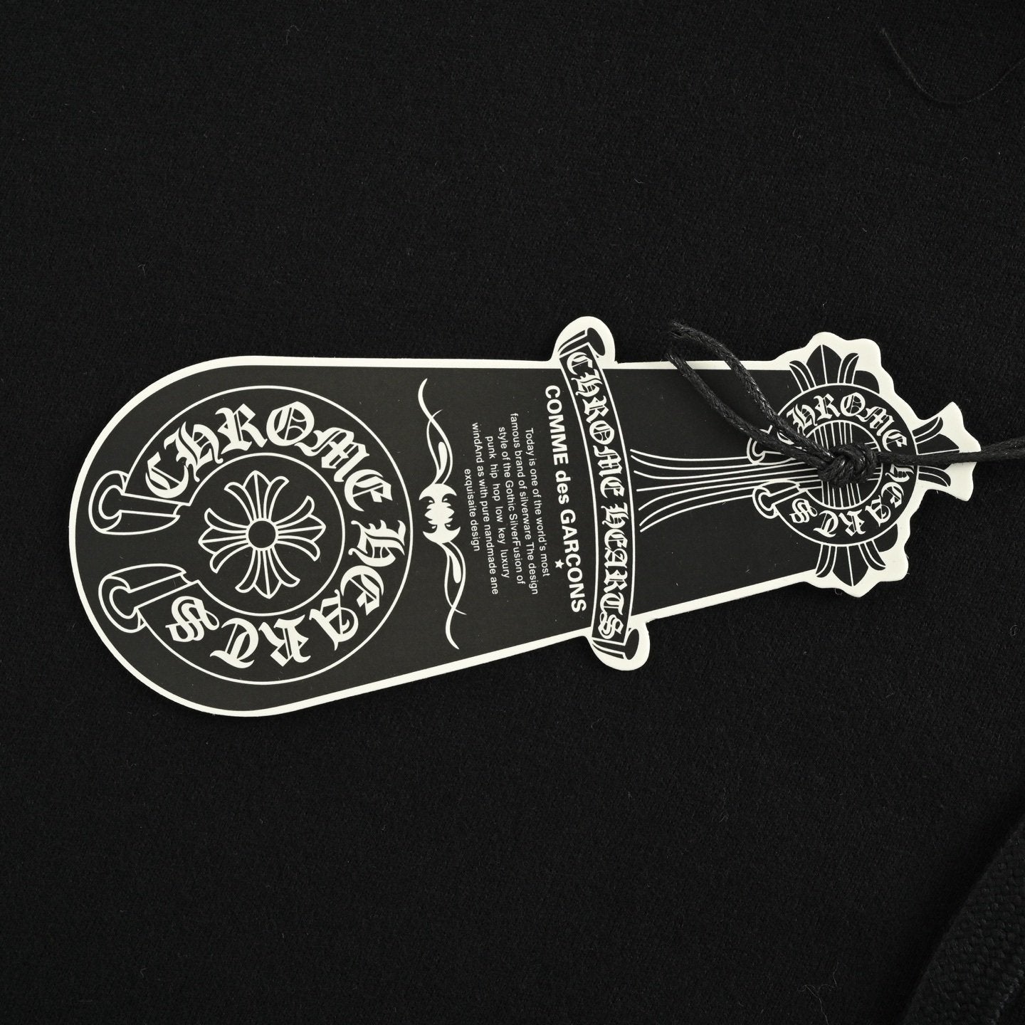 Chrome Hearts Horseshoe Logo Zip Up Black