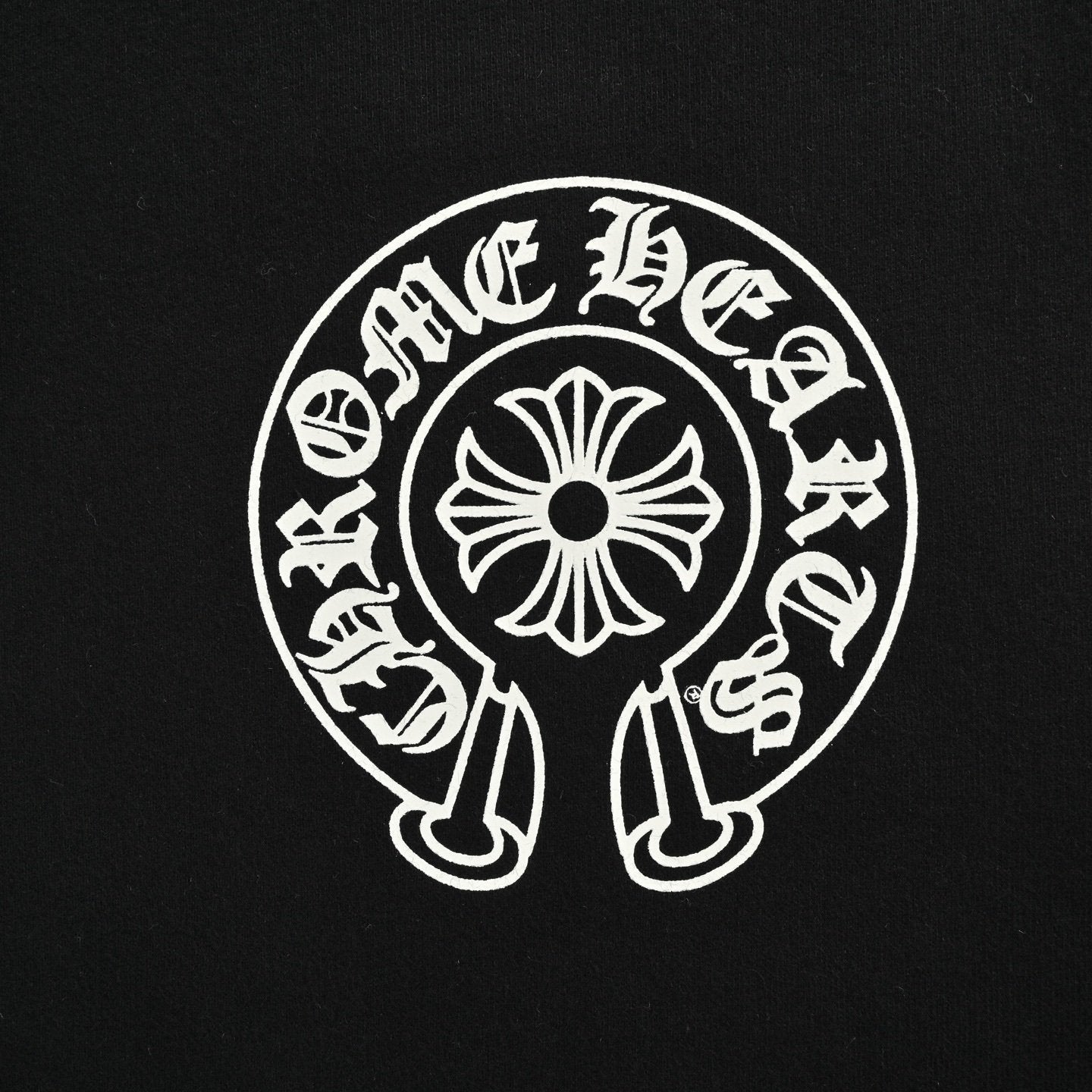 Chrome Hearts Horseshoe Logo Zip Up Black