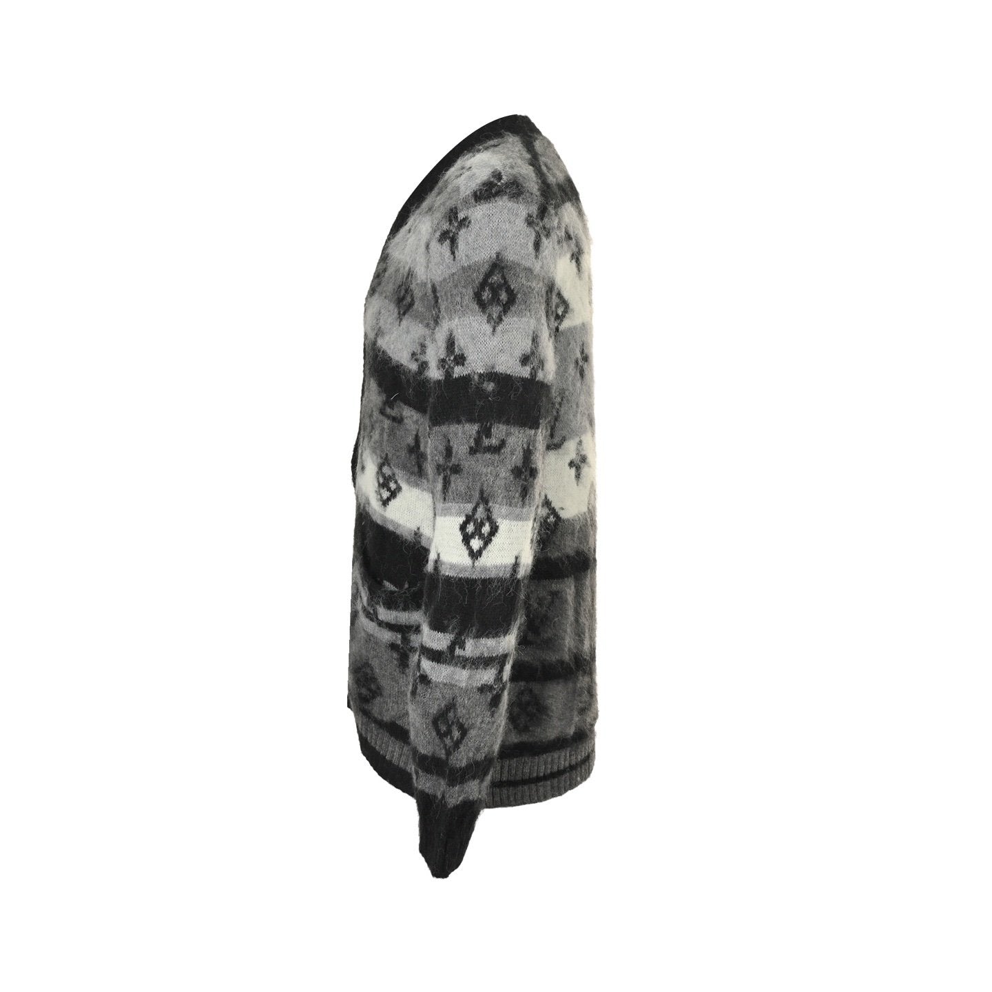 Louis Vuitton x Yayoi Kusama Cardigan Grey Black White