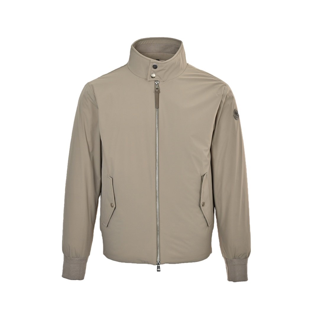Moncler Albergian Padded Jacket Beige