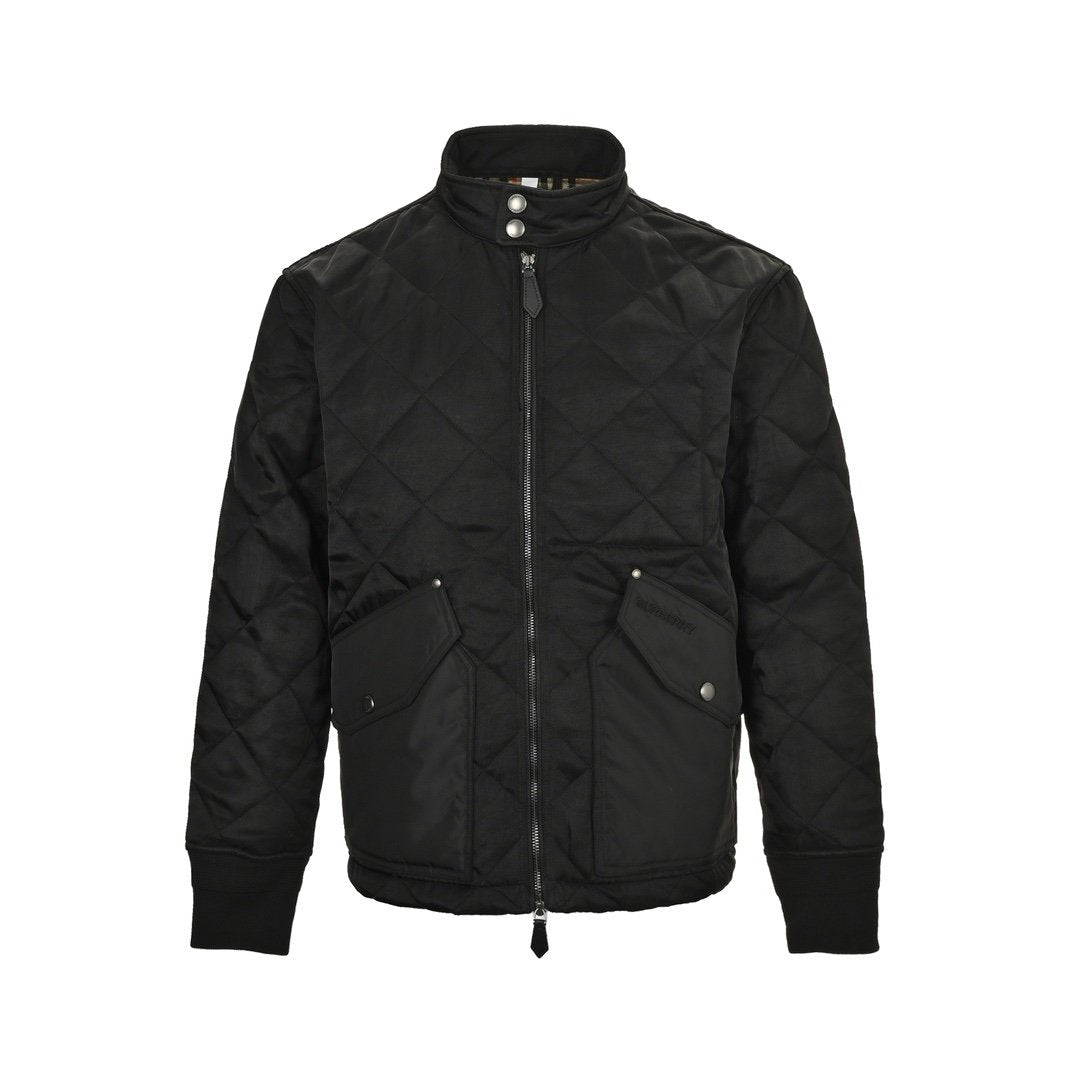 Burberry Quilted Nylon Jacket Black