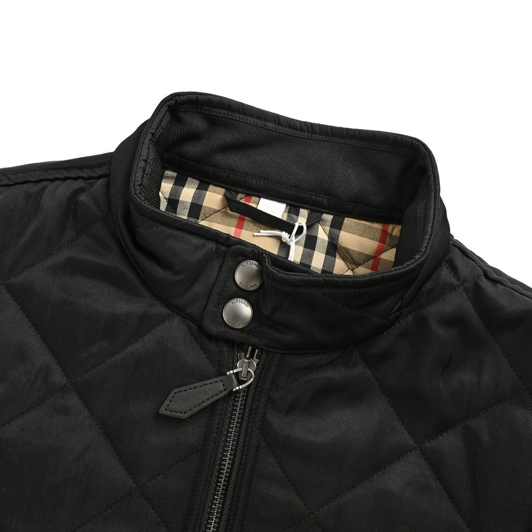 Burberry Quilted Nylon Jacket Black