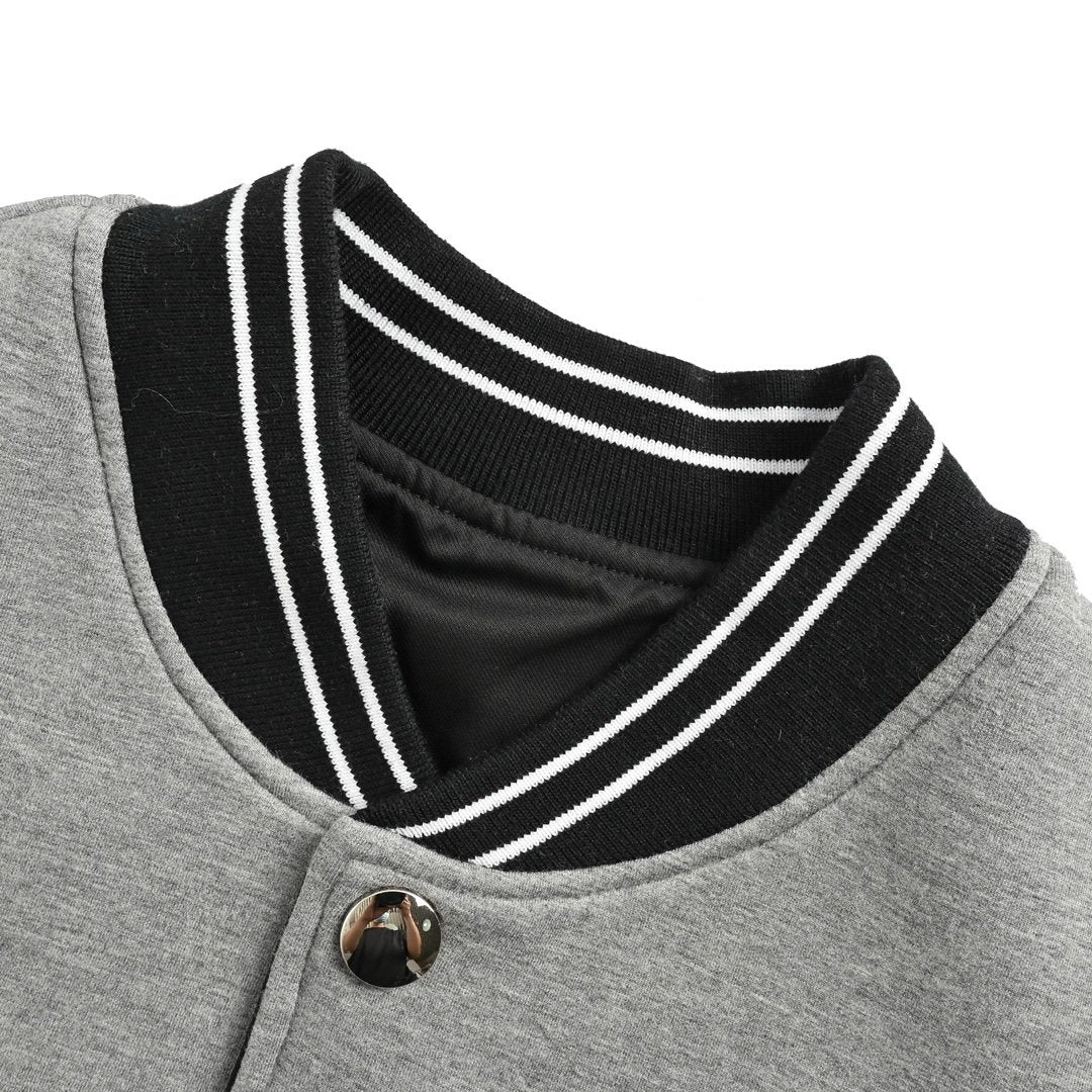 Prada Reversible Re-Nylon And Cotton Fleece Bomber Jacket