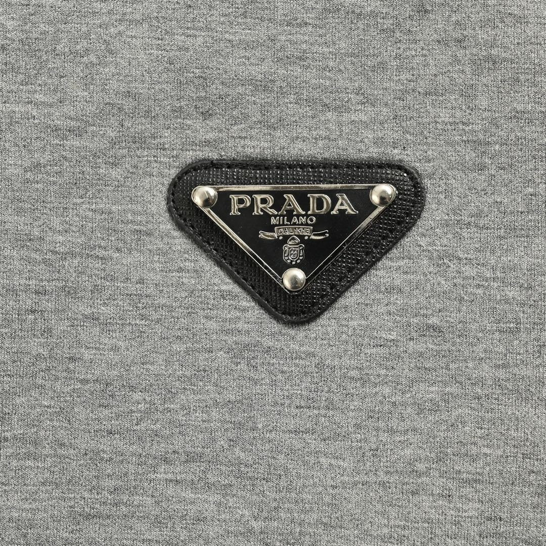 Prada Reversible Re-Nylon And Cotton Fleece Bomber Jacket