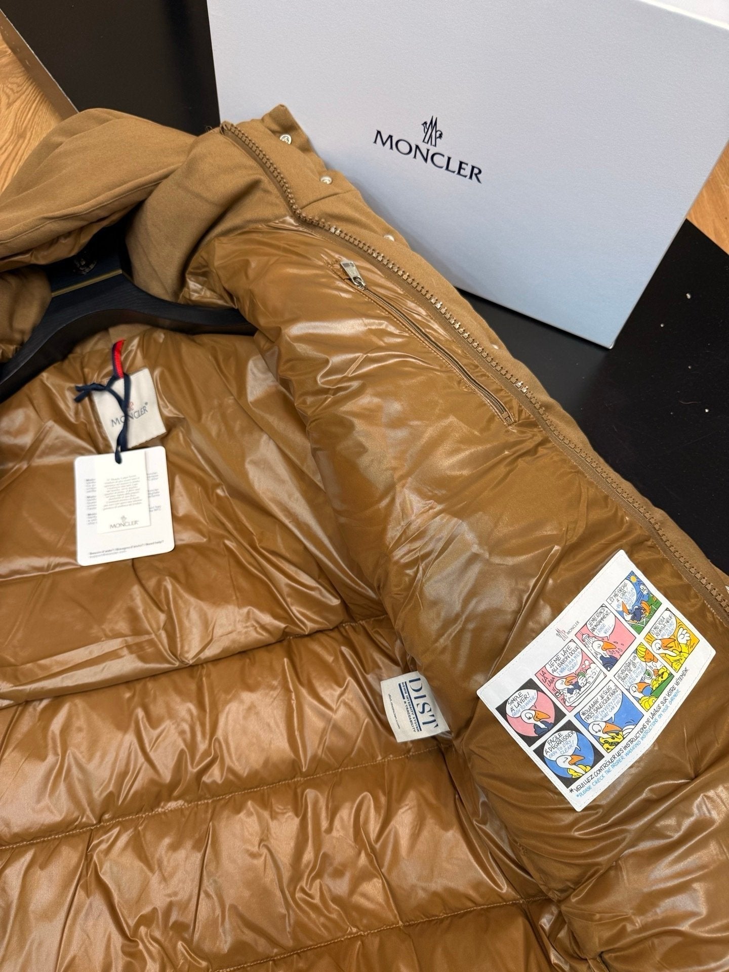 Moncler Vezere Down Jacket Beige