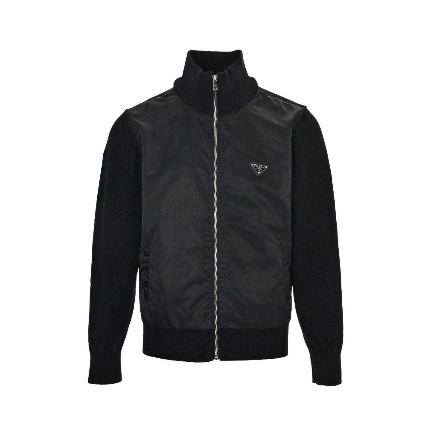 Prada Black Zip Re-Nylon Jacket