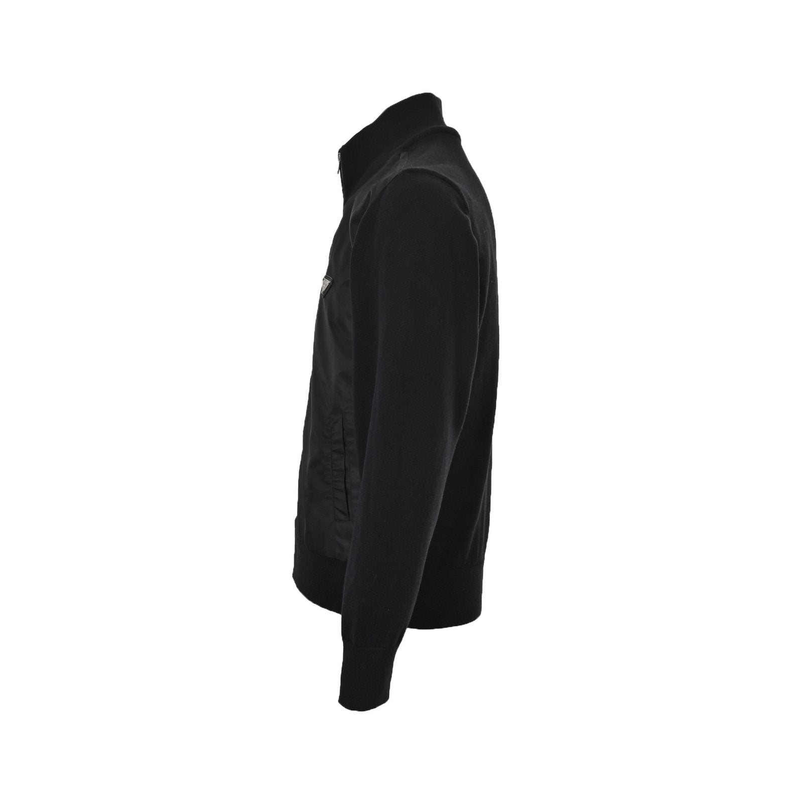 Prada Black Zip Re-Nylon Jacket
