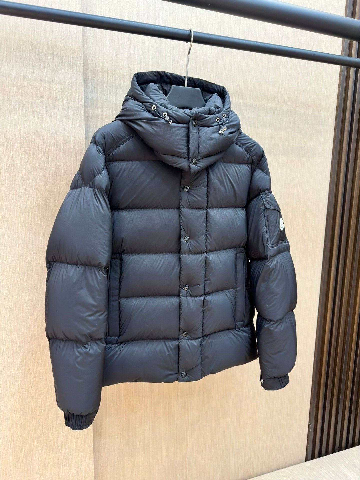 Moncler Vezere Down Jacket Black
