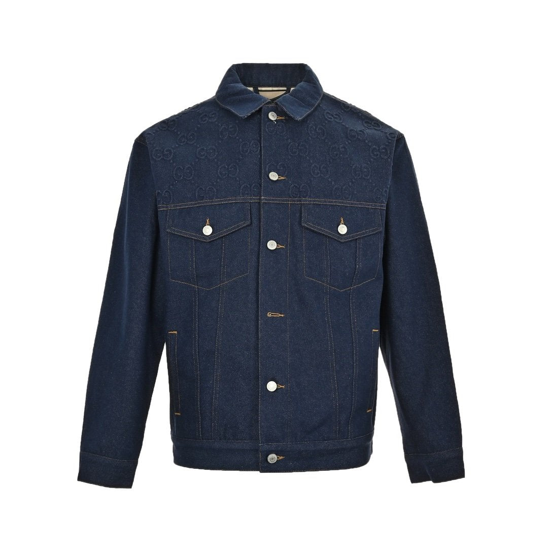 Gucci GG Denim Jacket Blue
