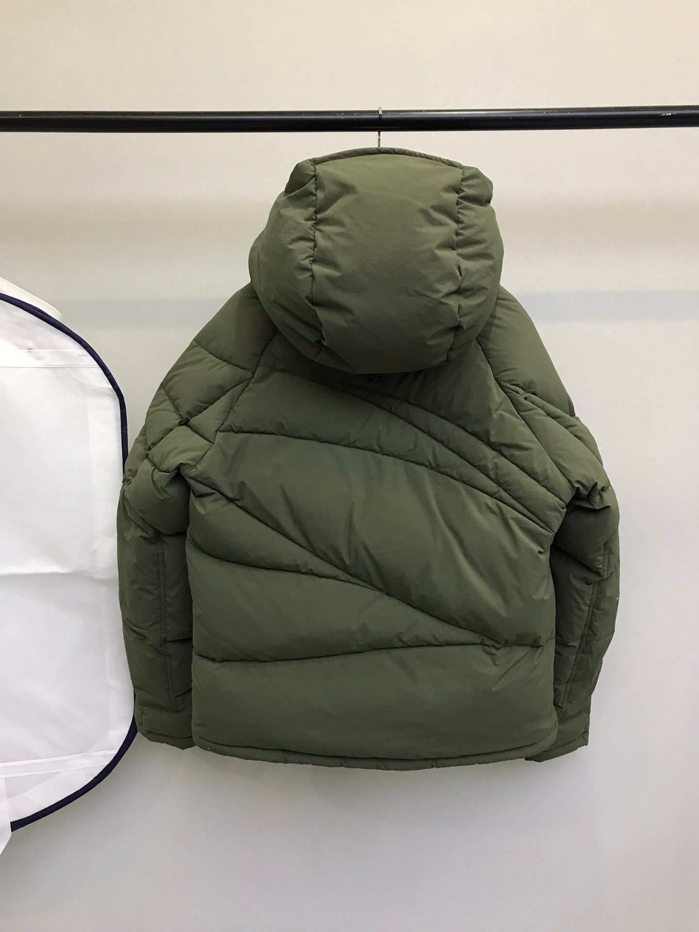 Moncler Genius Chestnut Green Down Jacket