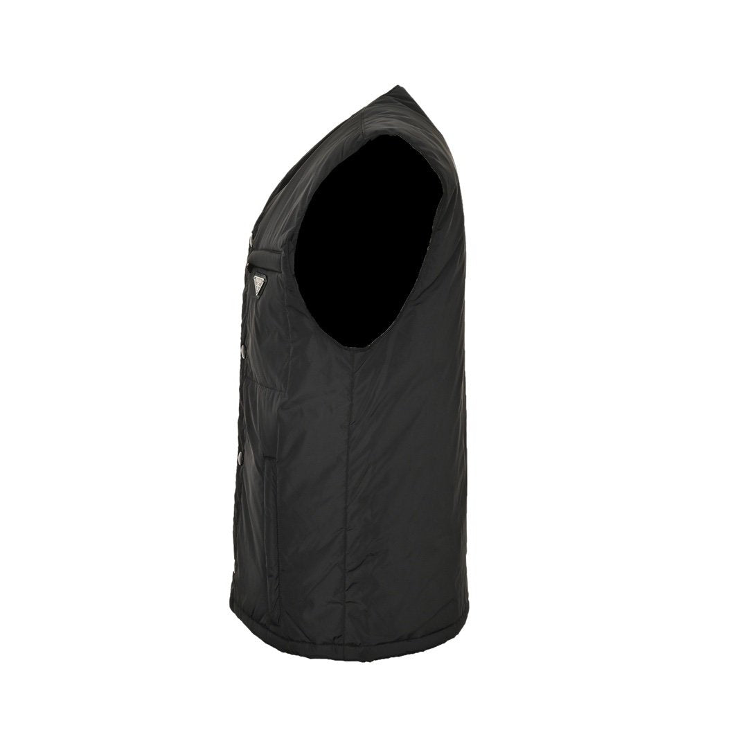 Prada Re-Nylon Bodywarmer Black