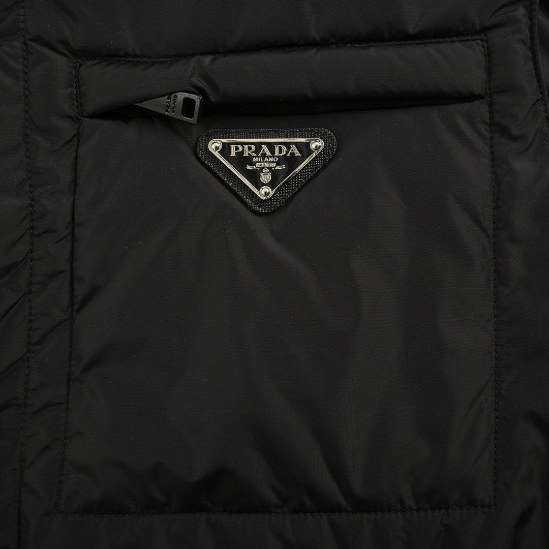 Prada Re-Nylon Bodywarmer Black